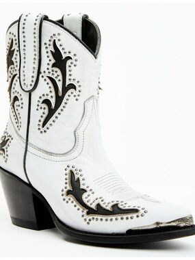 Idyllwind Fiore Booties Black & White